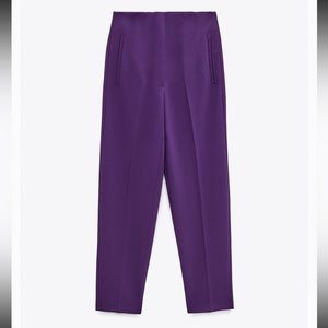 High waisted trousers